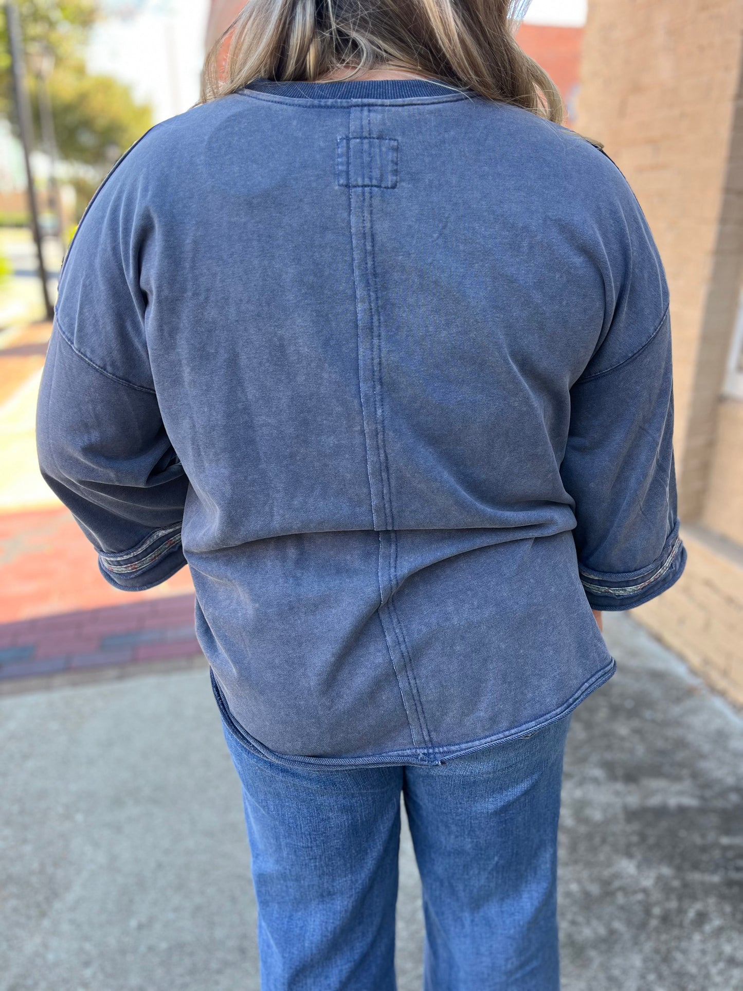 PLUS Umgee Mineral Wash Vintage Peace Sign Graphic Tee – Retro Casual Tops for Women