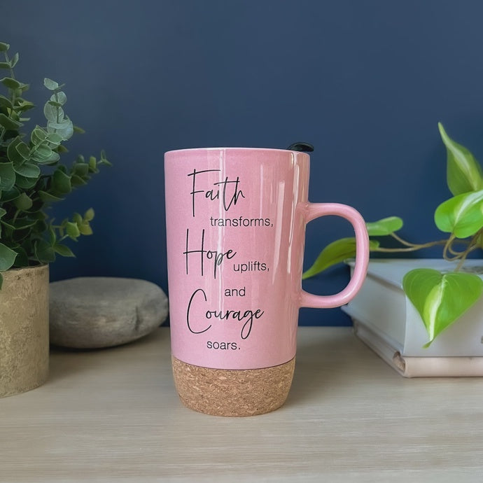 FAITH TRANSFORMS CORK BOTTOM TRAVEL MUG (1)