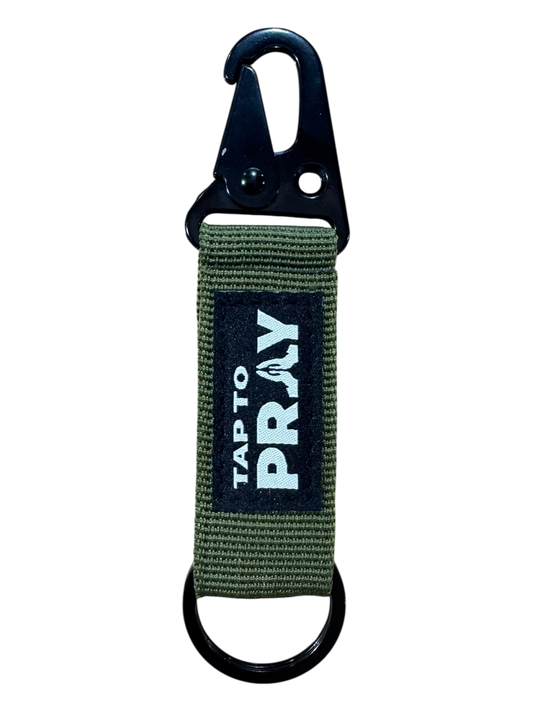 Tactical Carabiner Keychain - Green