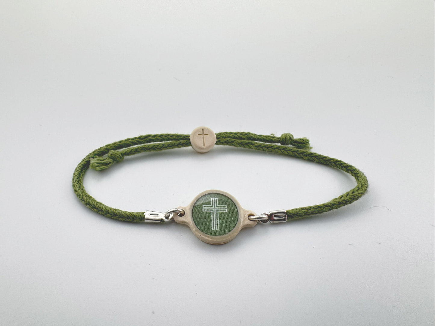 Survivor Series Bracelet - Moss + Cross