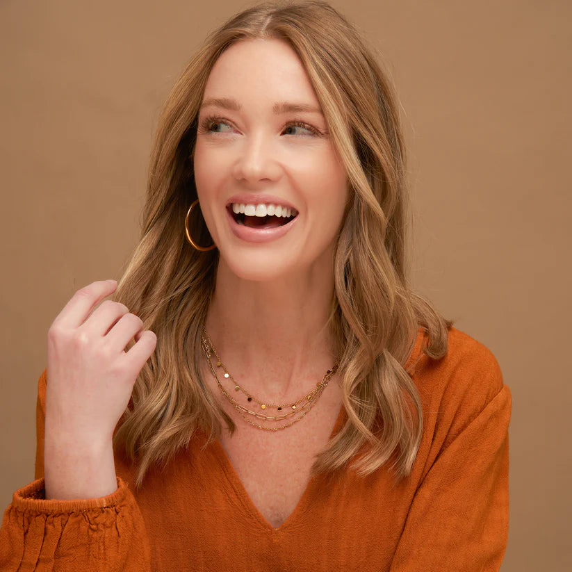 Narelle Waterproof Paperclip Chain Necklace