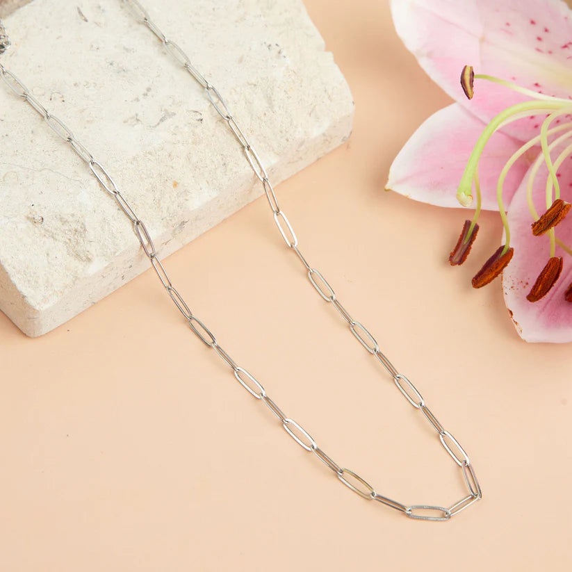 Narelle Waterproof Paperclip Chain Necklace