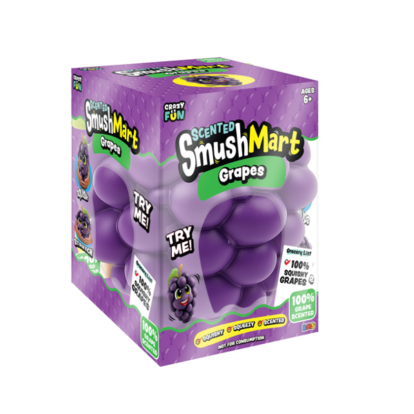 RMS® SmushMart™ Giant Scented Grape Squishy 1pc