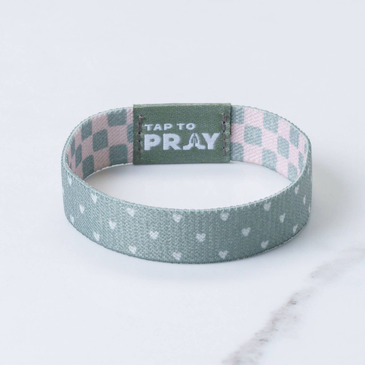 Tap To Pray™ Wristbands - Cottage & Tile: Small