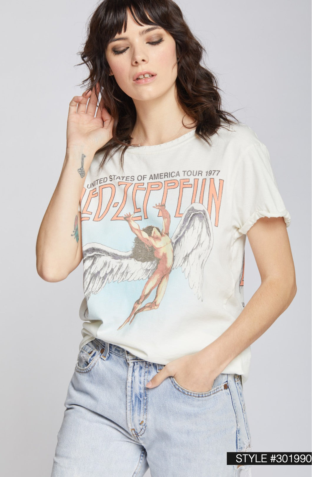 Led Zeppelin America Tour 1977 Tee