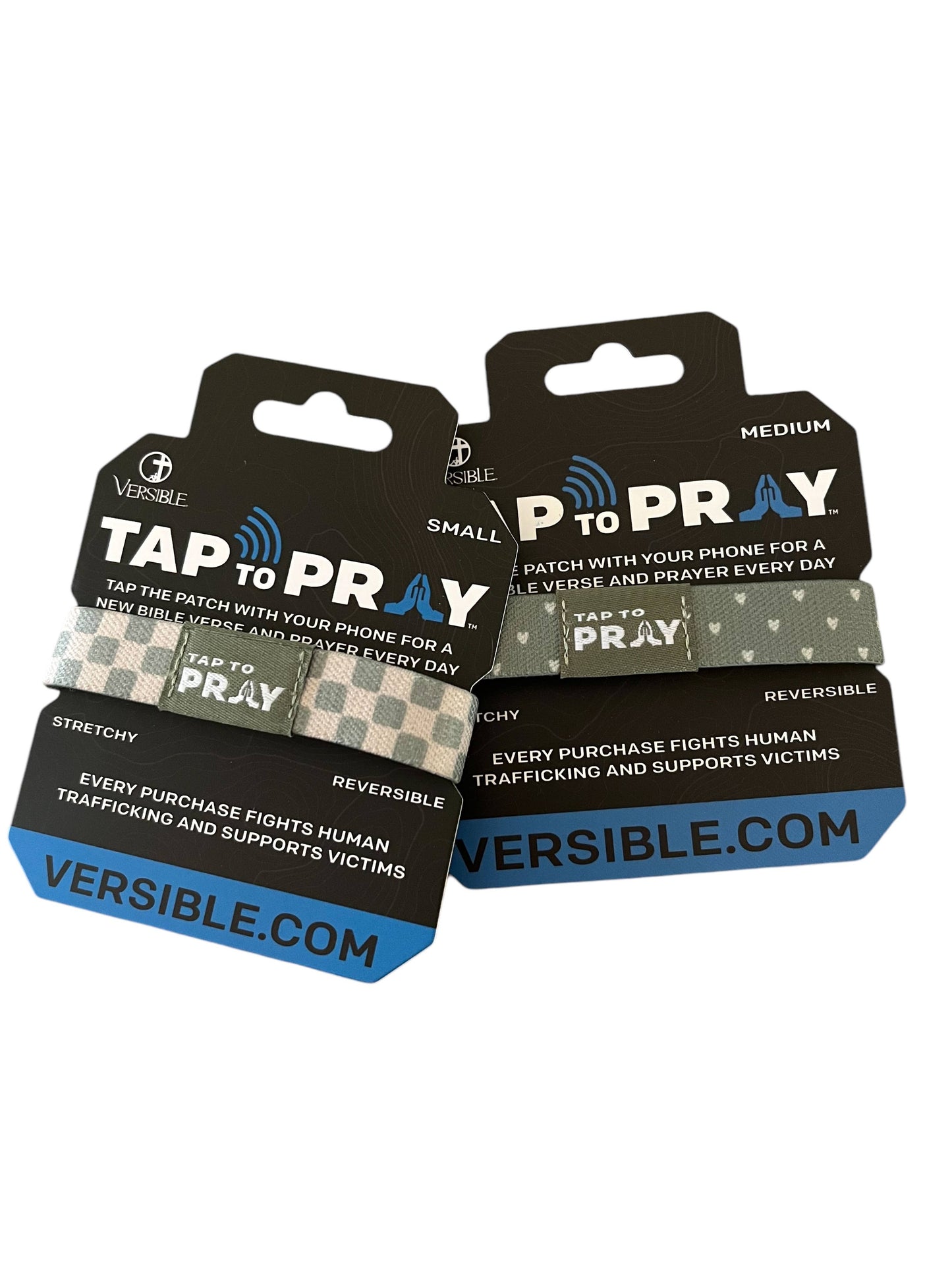 Tap To Pray™ Wristbands - Cottage & Tile: Small