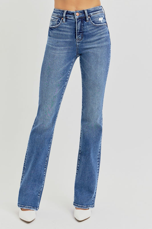 PLUS Risen HR Straight Jean Tummy Control