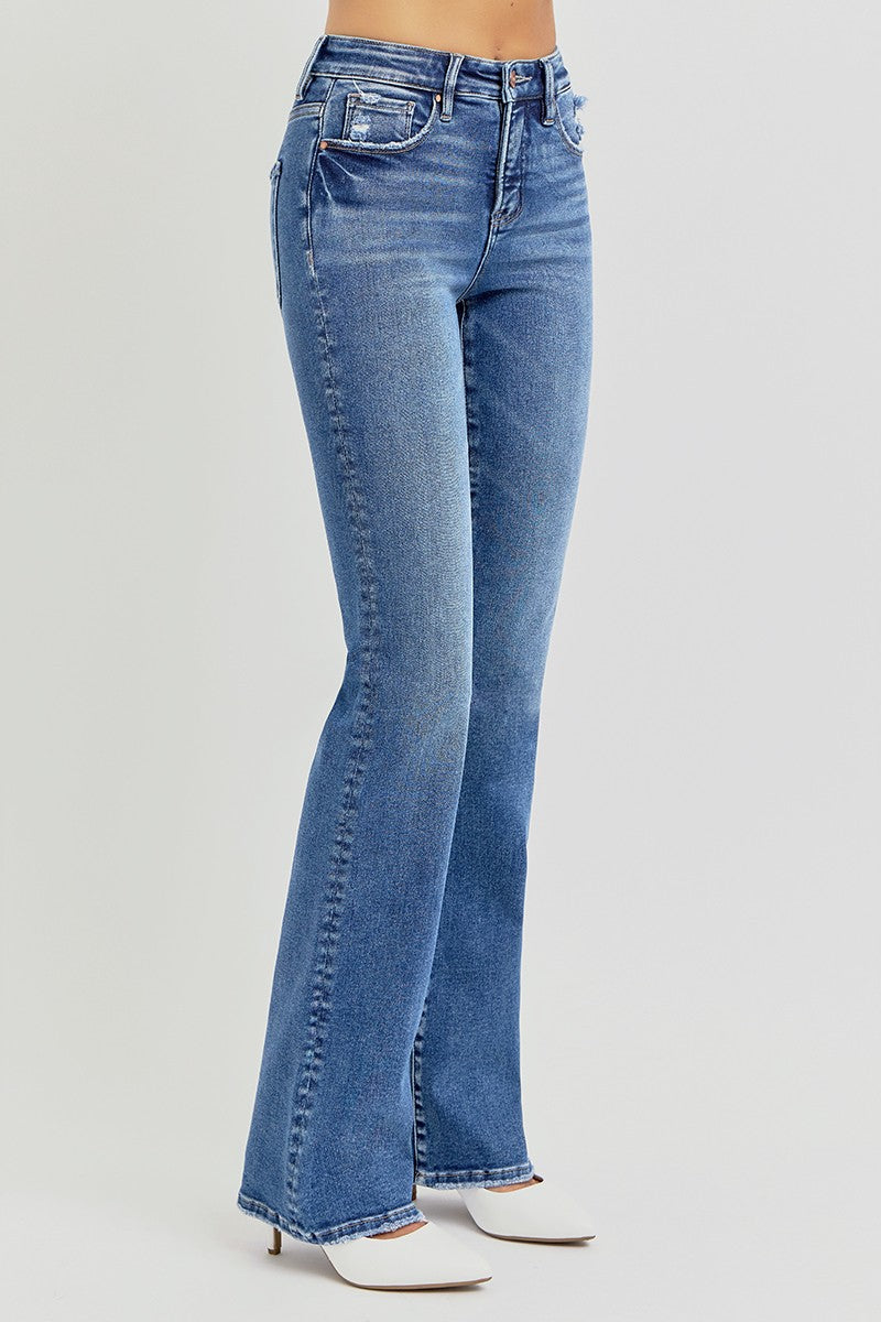 PLUS Risen HR Straight Jean Tummy Control