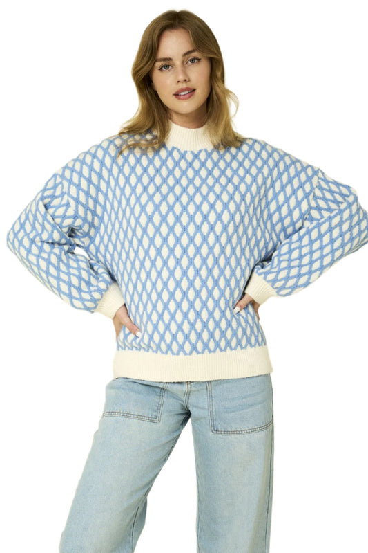 Celestial Diamond Knit Sweater