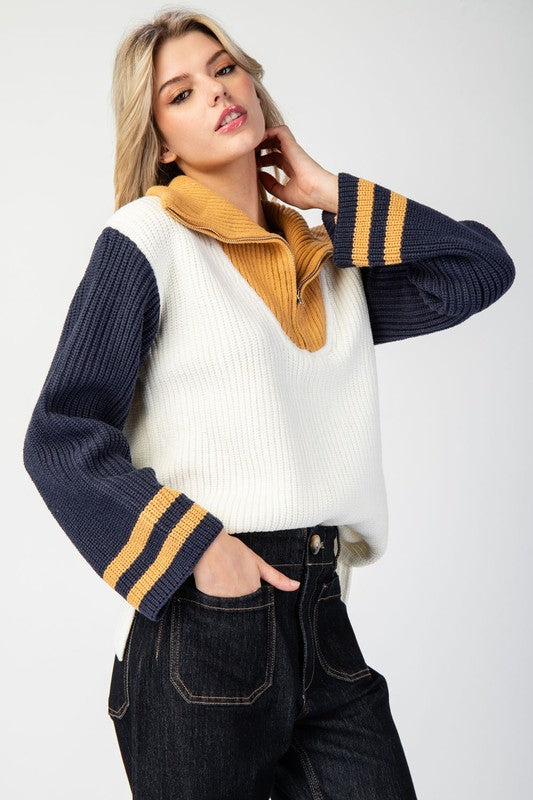 Nautical Charm Sweater