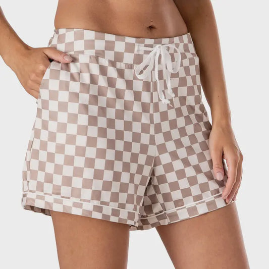 Hello Mello Breezy Does It Pajama Shorts - Late Checkout