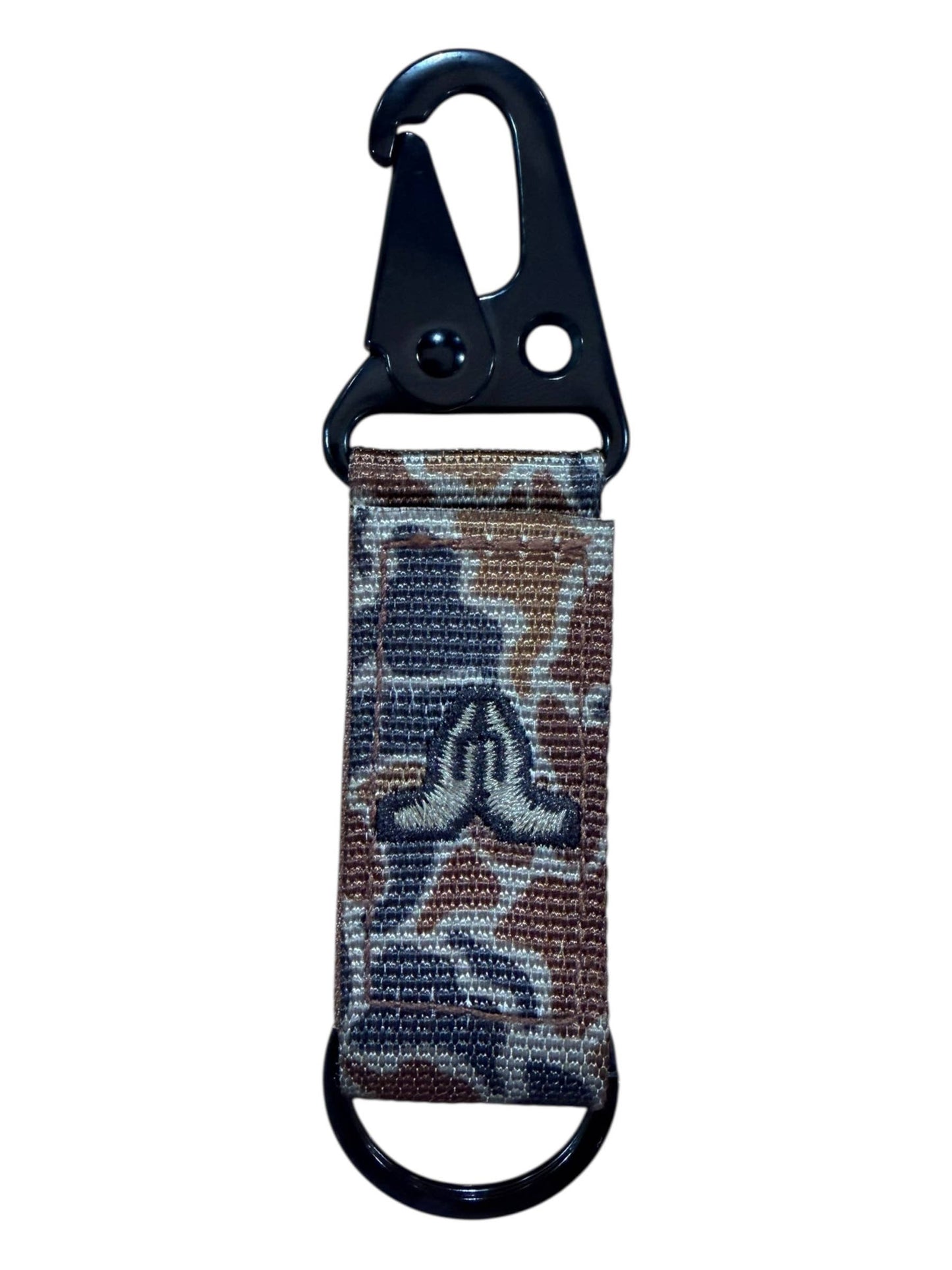 Tap To Pray™ - Tactical Carabiner Keychain: Black