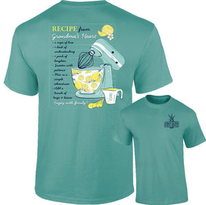 Recipe From Grandma's Heart Southernology T-shirt