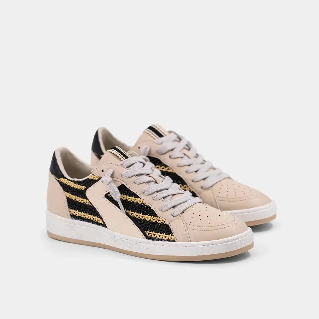 Shu Shop Salma Black Woven Sneaker