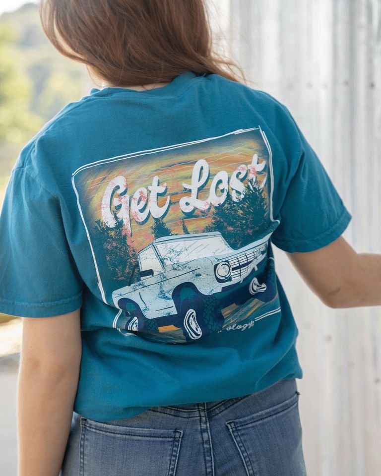 " Get Lost" Southernology Jeep T-shirt