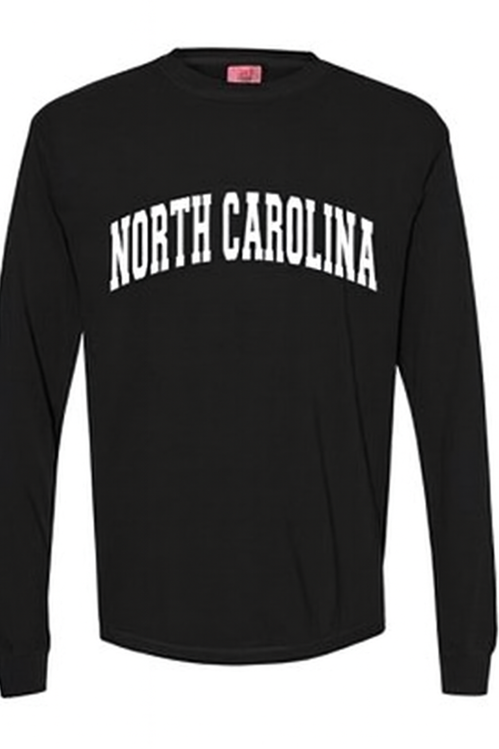 Comfort Colors North Carolina Spirit Long Sleeve - Black