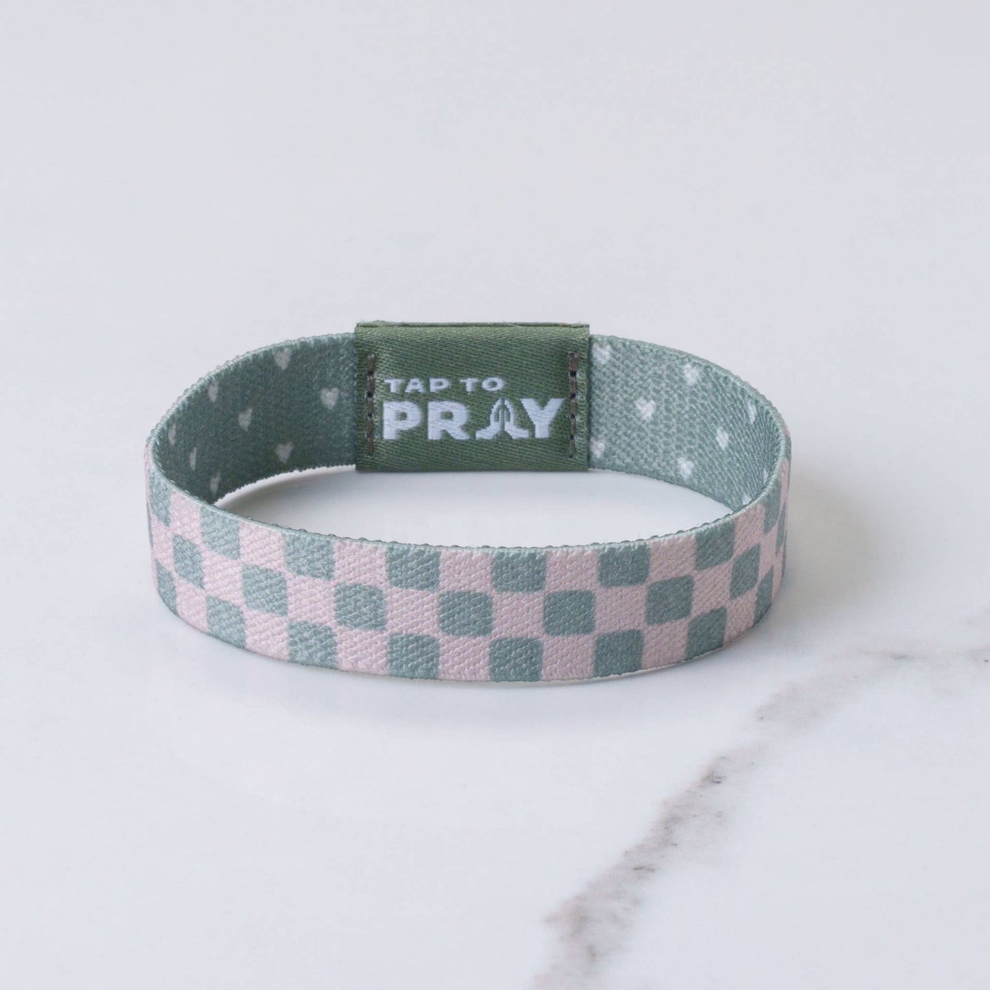 Tap To Pray™ Wristbands - Cottage & Tile: Medium