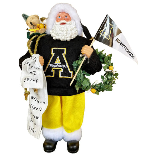 12" Appalachian State Proud Santa