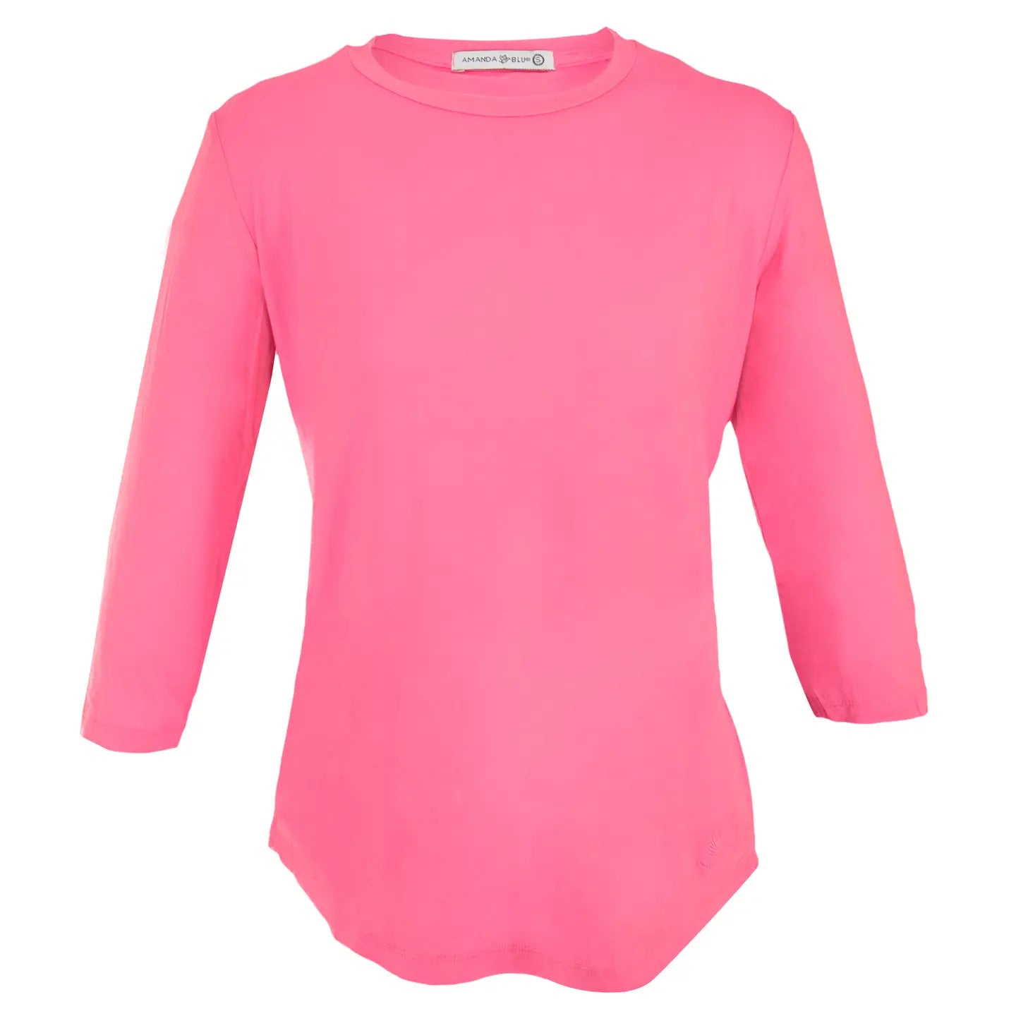 Luxe ¾ Sleeve Tee| Amanda Blu – Soft, Flattering & Effortless Style