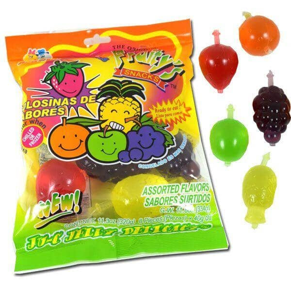Fruity's JU-C Jelly Bites Bite-Size Fruit Candies | As Seen On Social Media