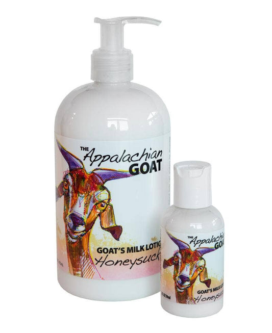 16oz Honeysuckle Goats Milk Lotion The Appalachian Goat