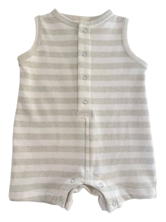 Sage Stripe / Organic Shortie