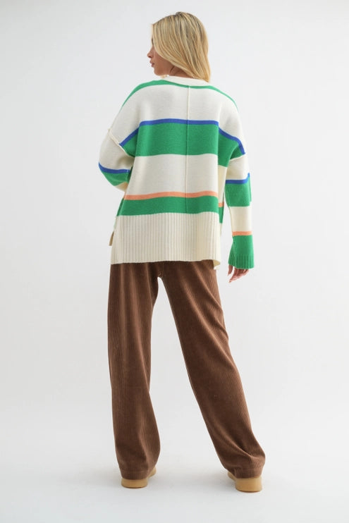 Multi-Stripe Sweater