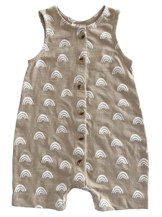 Rainbow / Organic Bay Shortie (Baby - Kids): 6-12M SIIX Collection