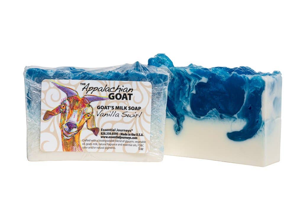 5oz Vanilla Goats Milk Soap Slice
