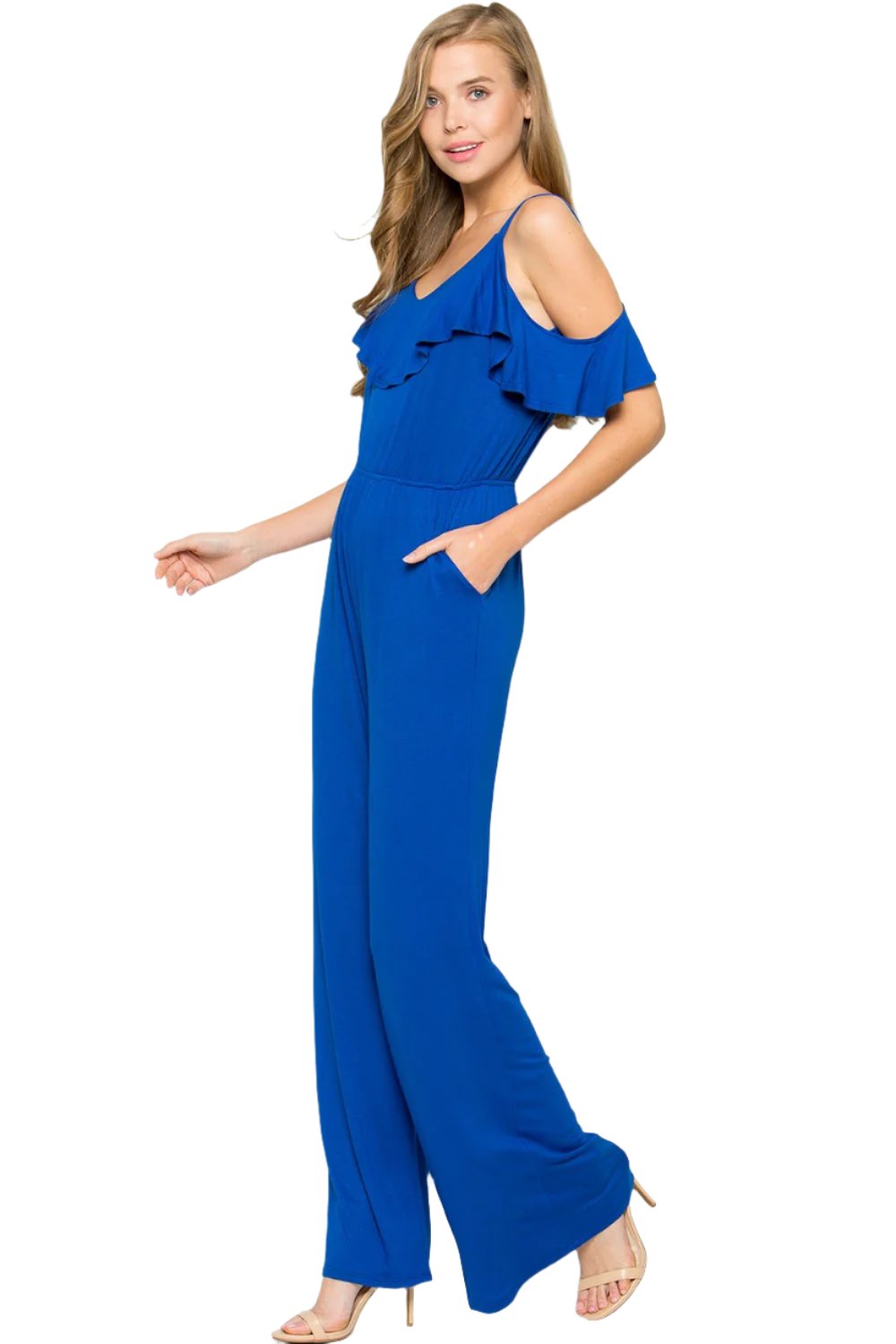 Cobalt Comfort Jumpsuit