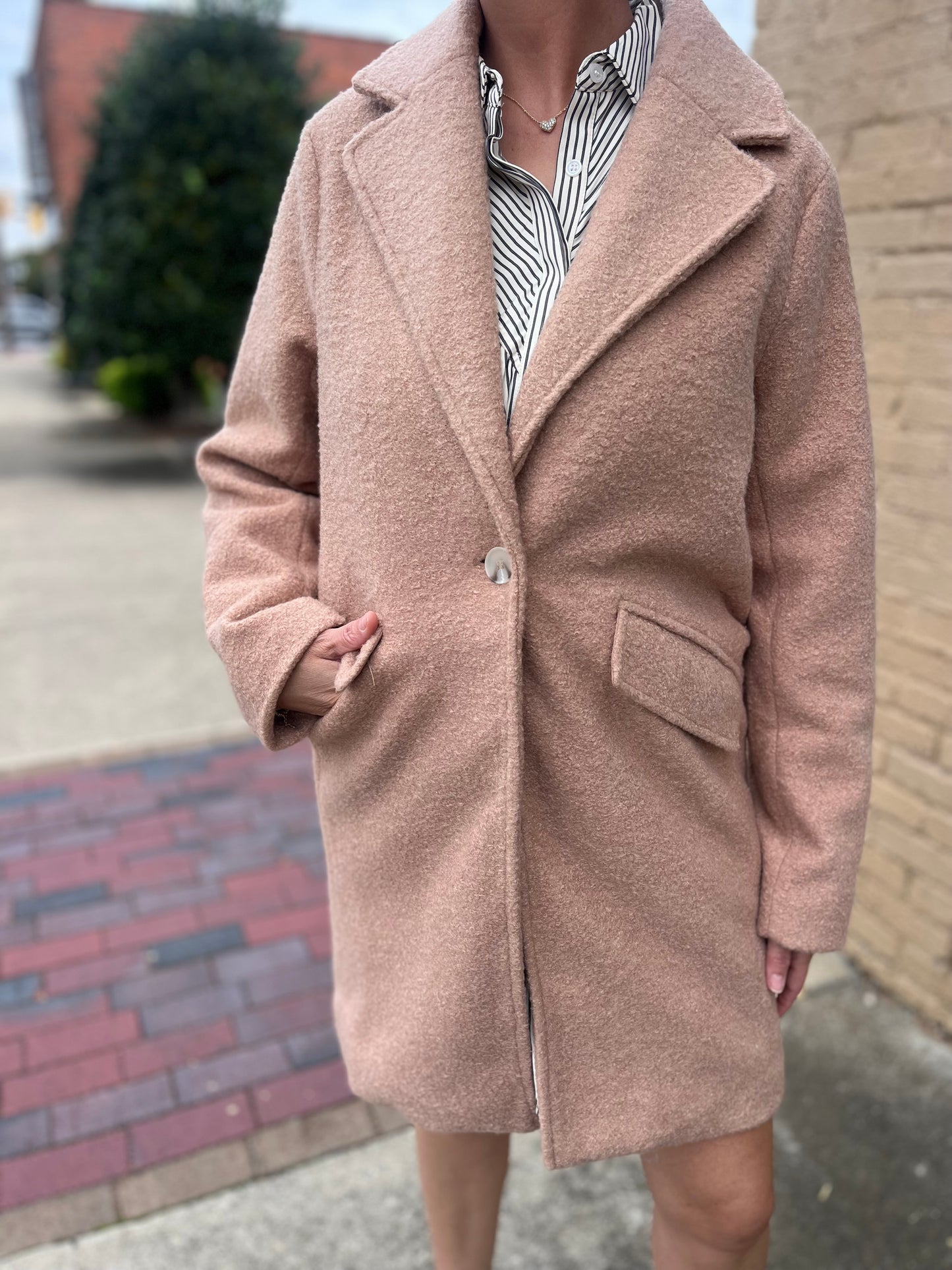 LuxeWool Longline Coat