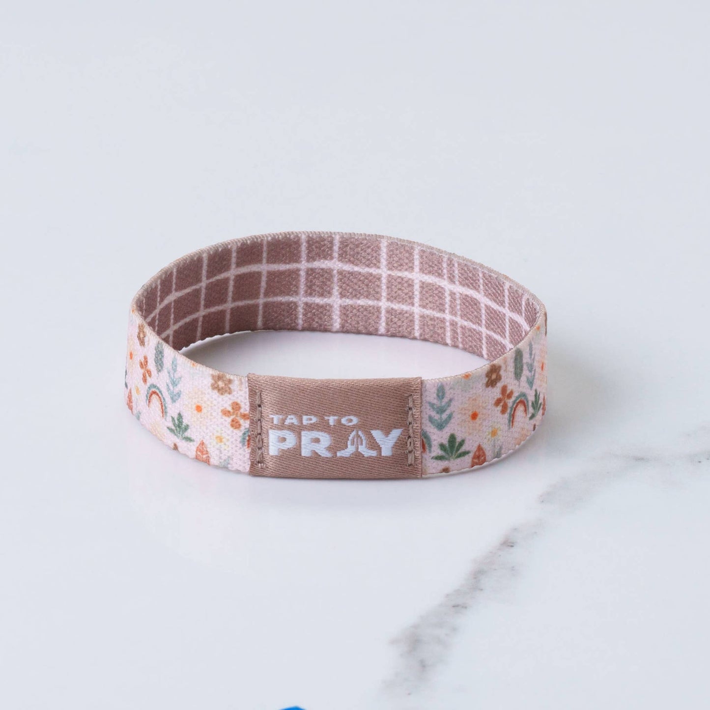 Tap To Pray™ Wristbands - Prairie &  Plaid: Small