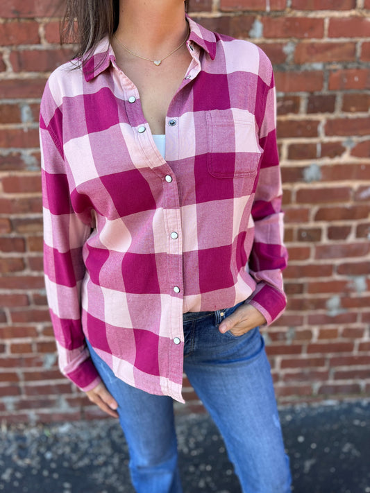 GEORGIANNA CLASSIC WOVEN SHIRT