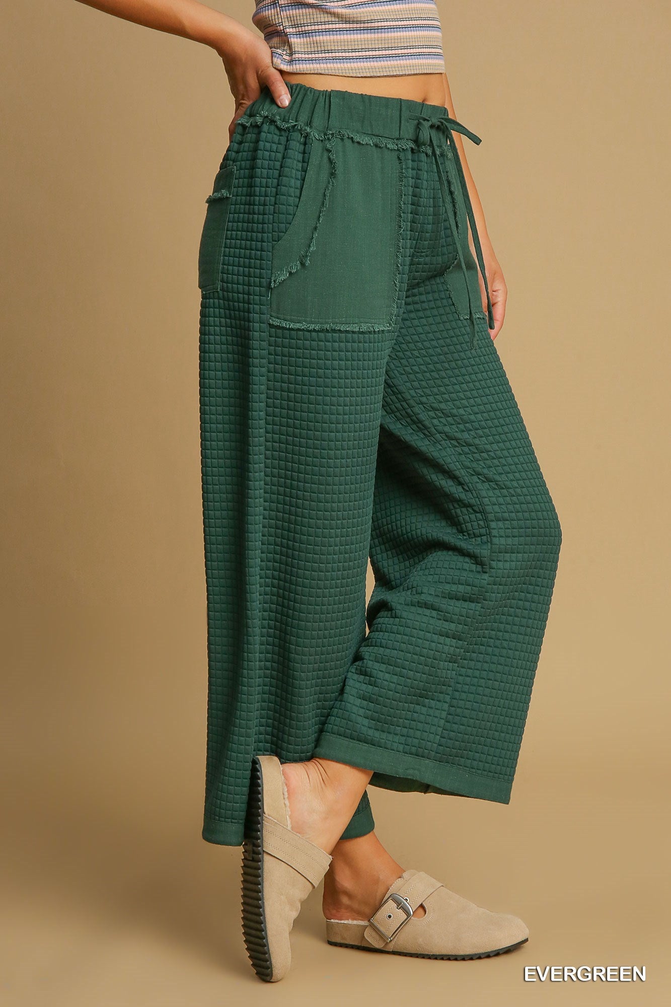 Chic Jacquard Green- 2 Piece Set