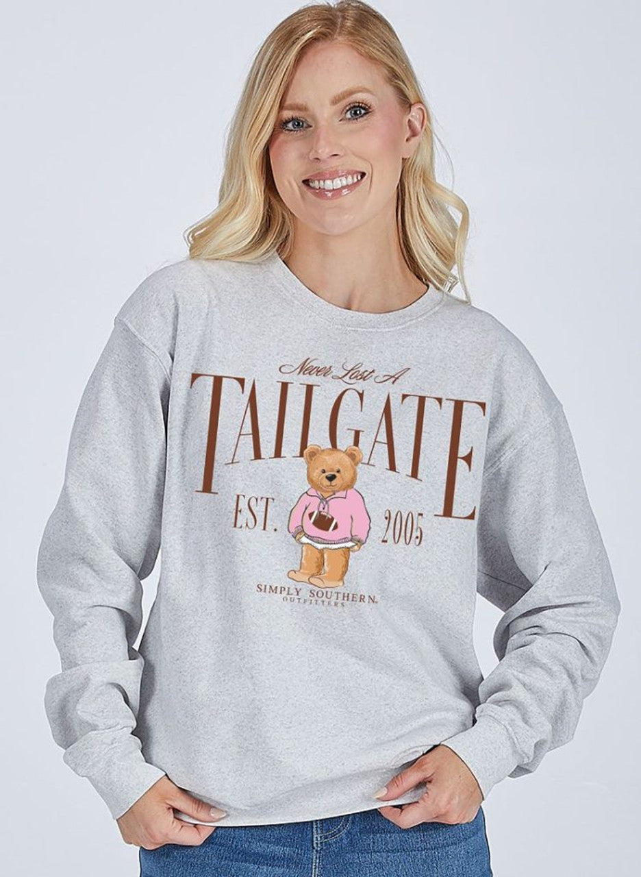 Simply Southern Flurry Crew – Never Lost a Tailgate