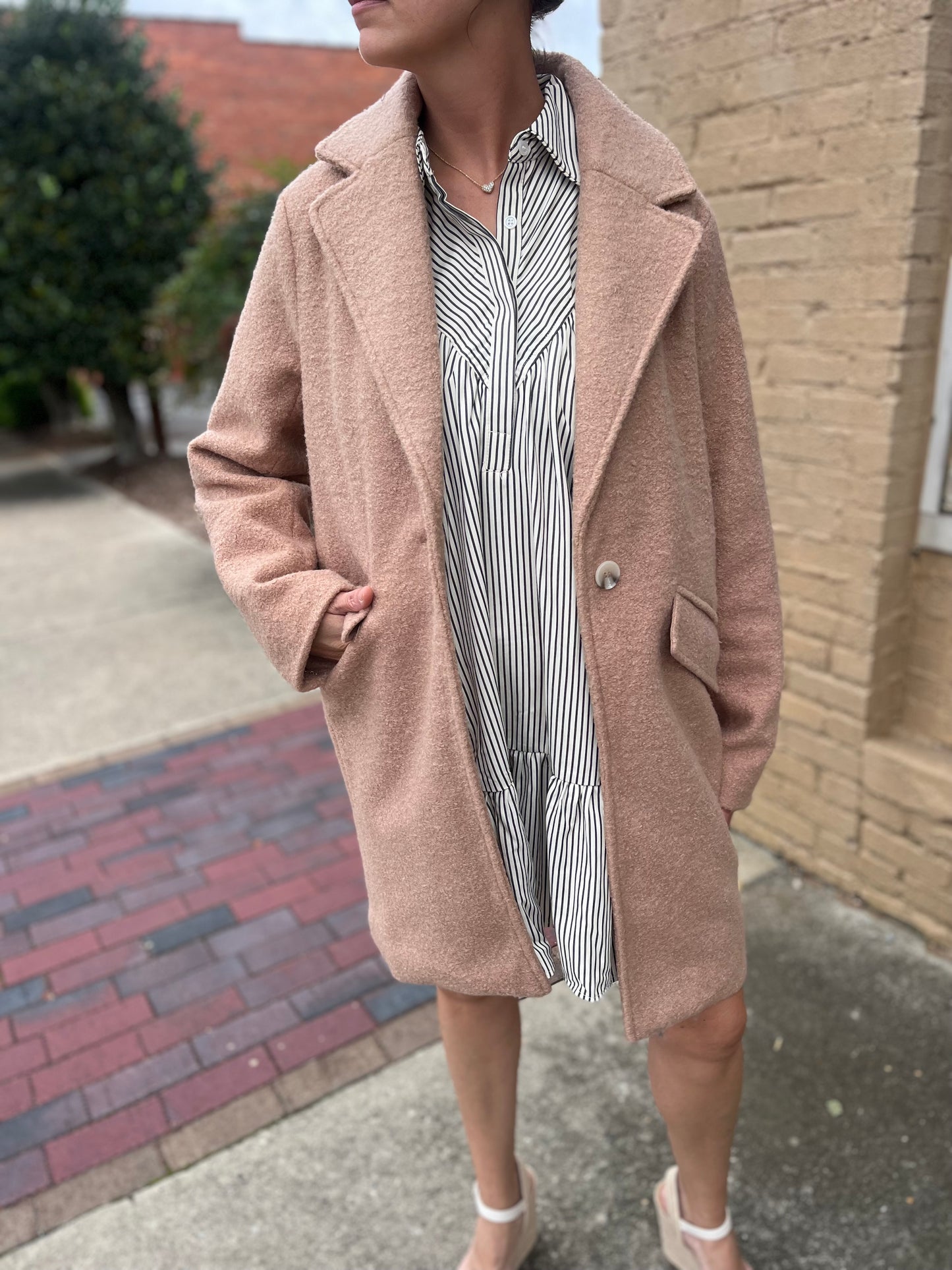 LuxeWool Longline Coat