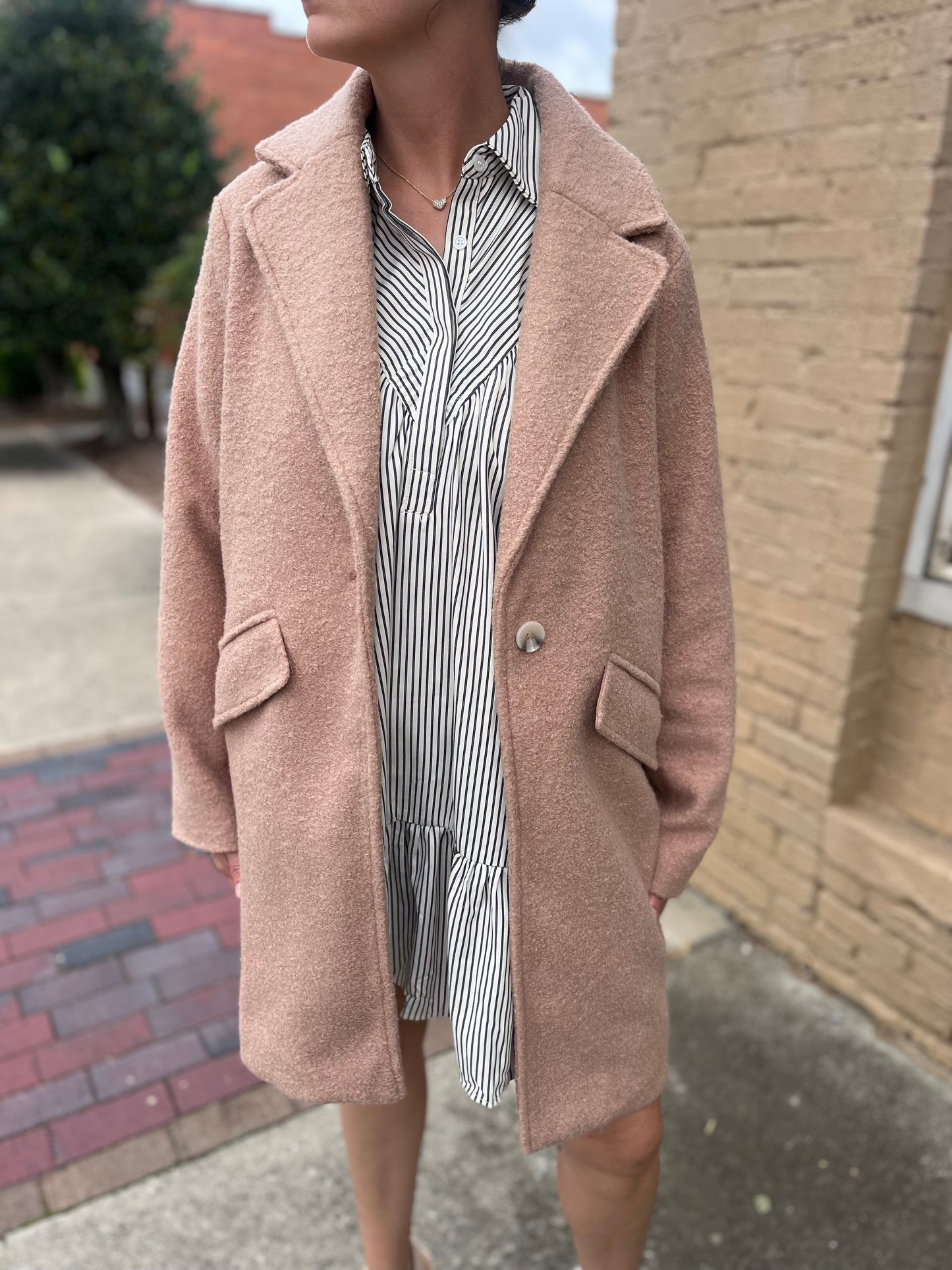 LuxeWool Longline Coat