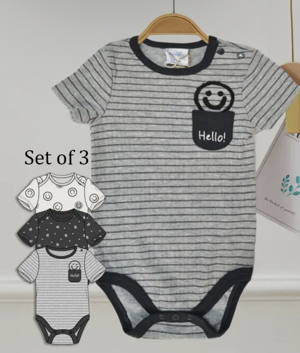 Pack of 3 Lollipop Dreams Onsies