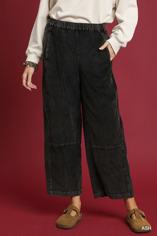 Umgee Washed Wide Leg Corduroy Pants – Cozy, Trendy, and Effortlessly Chic