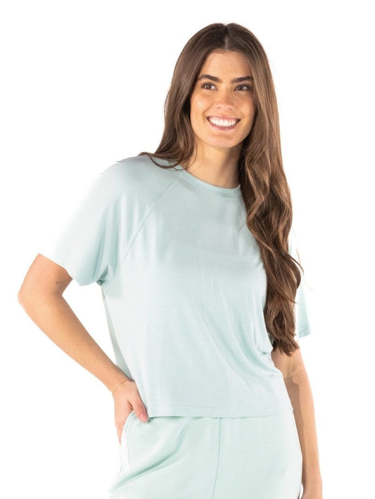 SS Modal Jersey Basic Tee - Harbor