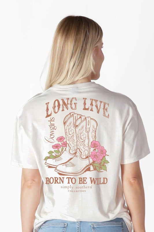 SS Long Live Cowgirls Tee