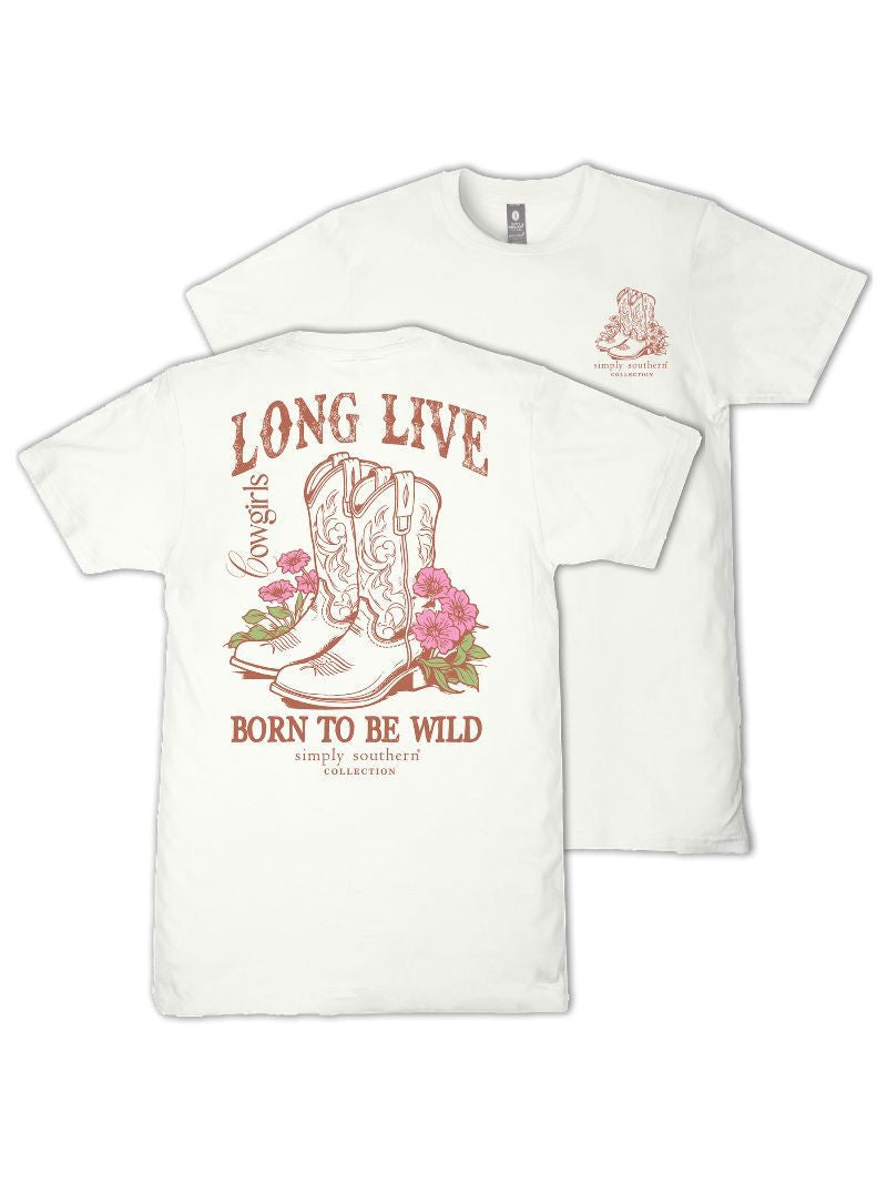 SS Long Live Cowgirls Tee