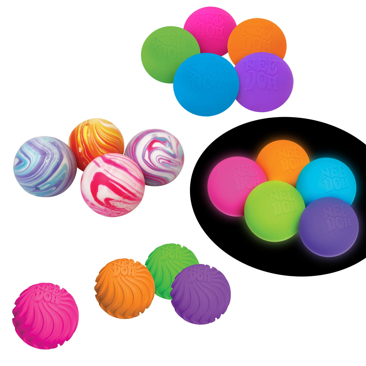 NeeDoh Teenie Singles Assorted