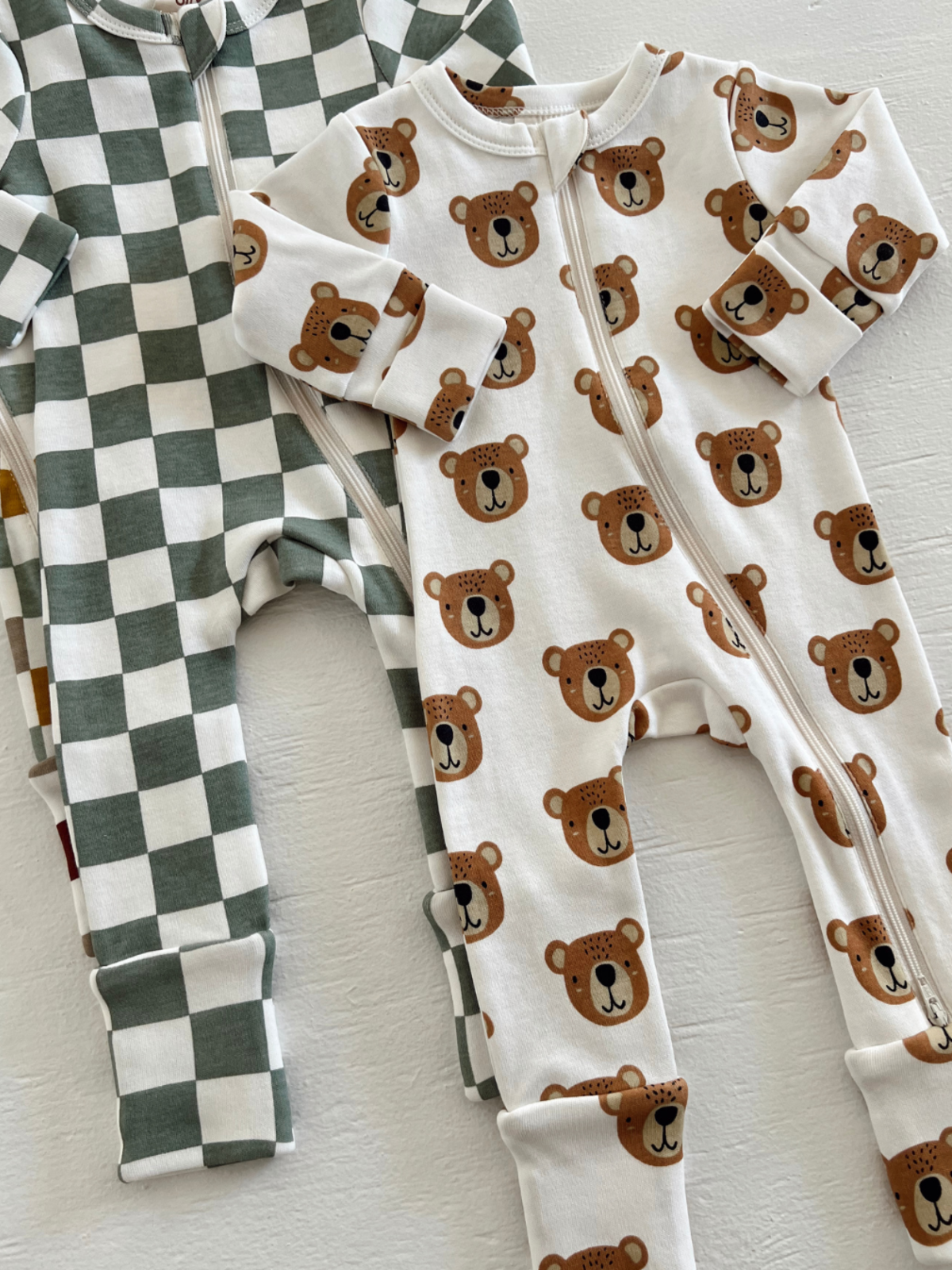 Baby Bear / Organic 2-Way Zip Romper (Baby - Kids): 0-3M SIIX Collection