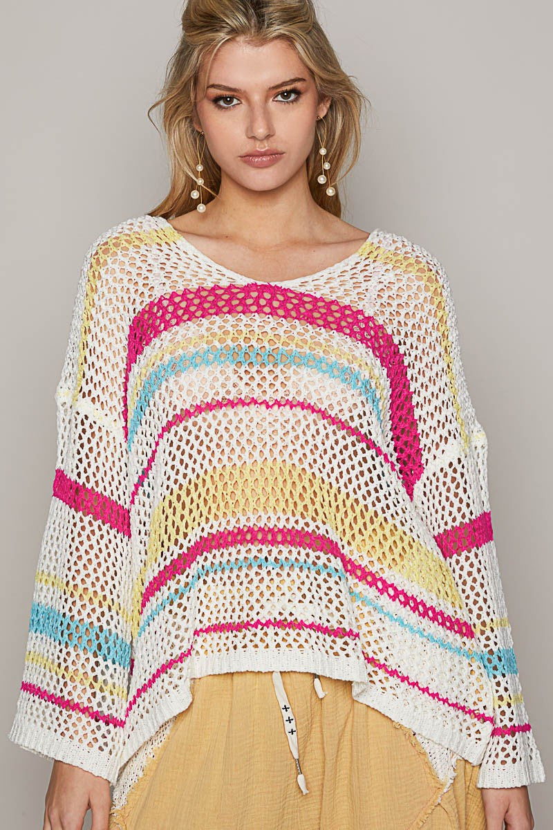 Paradise Striped Sweater