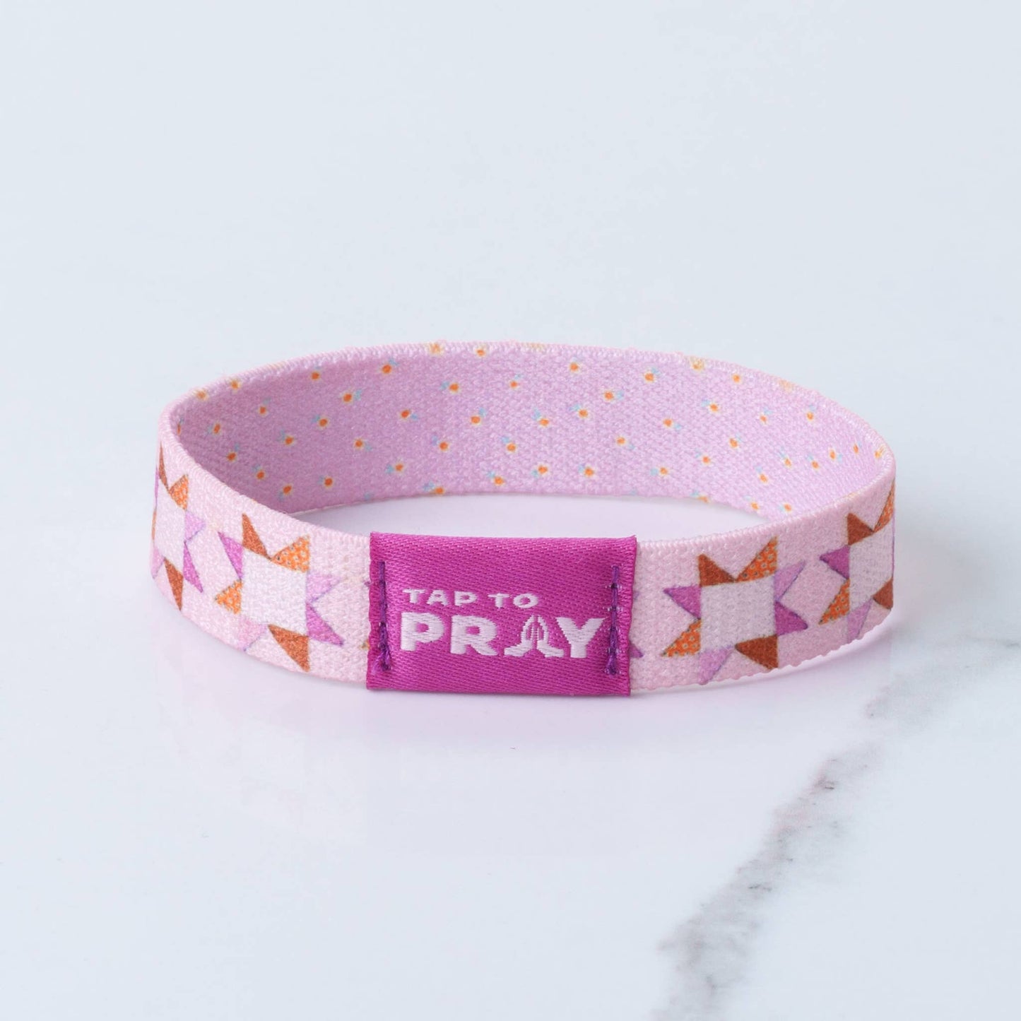 Tap To Pray™ - Kingfolk Series Wristband - Covered by His Promises: Small