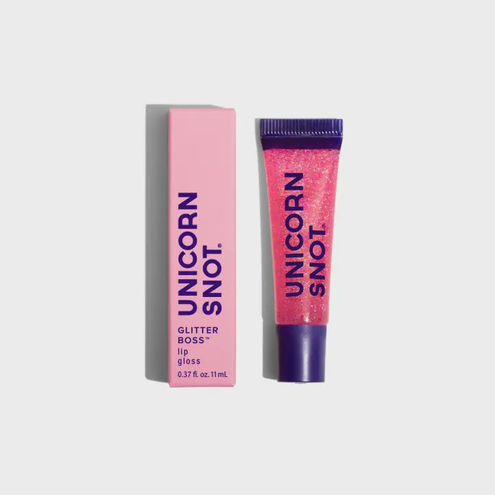 Unicorn Snot® Glitter Boss Lip Gloss™ - Flamingo