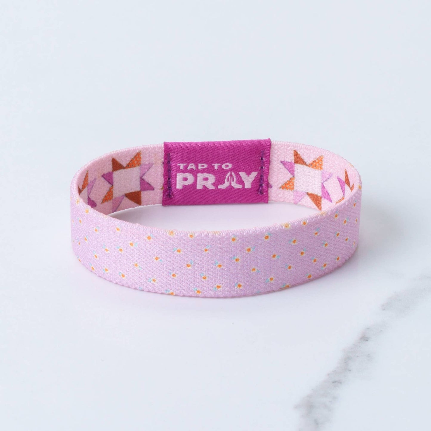 Tap To Pray™ - Kingfolk Series Wristband - Covered by His Promises: X-Small