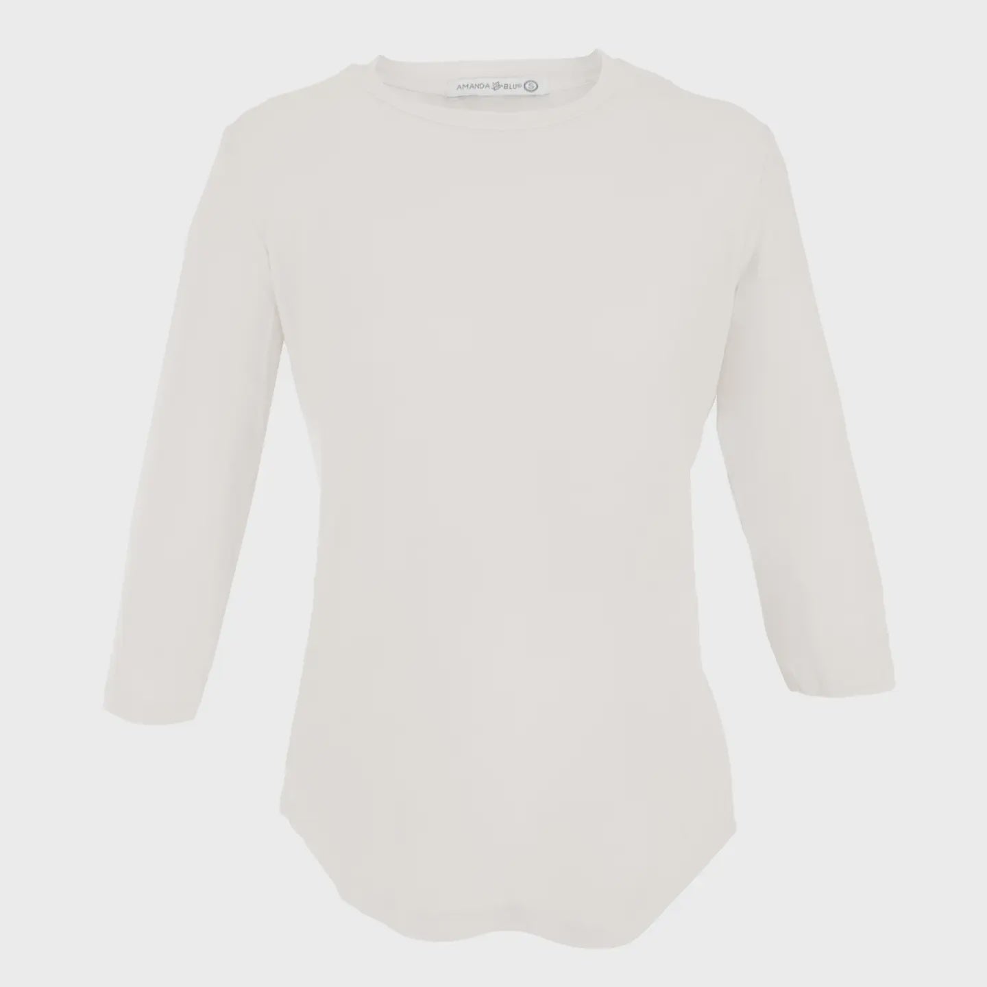 Luxe ¾ Sleeve Tee| Amanda Blu – Soft, Flattering & Effortless Style