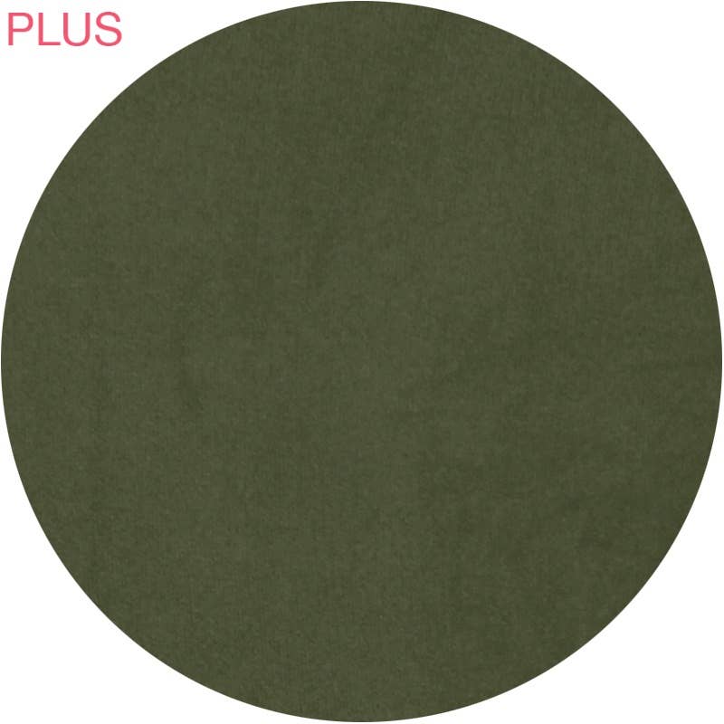 Plus Size Buttery Soft High Waist Leggings: Olive / ONEPLUS